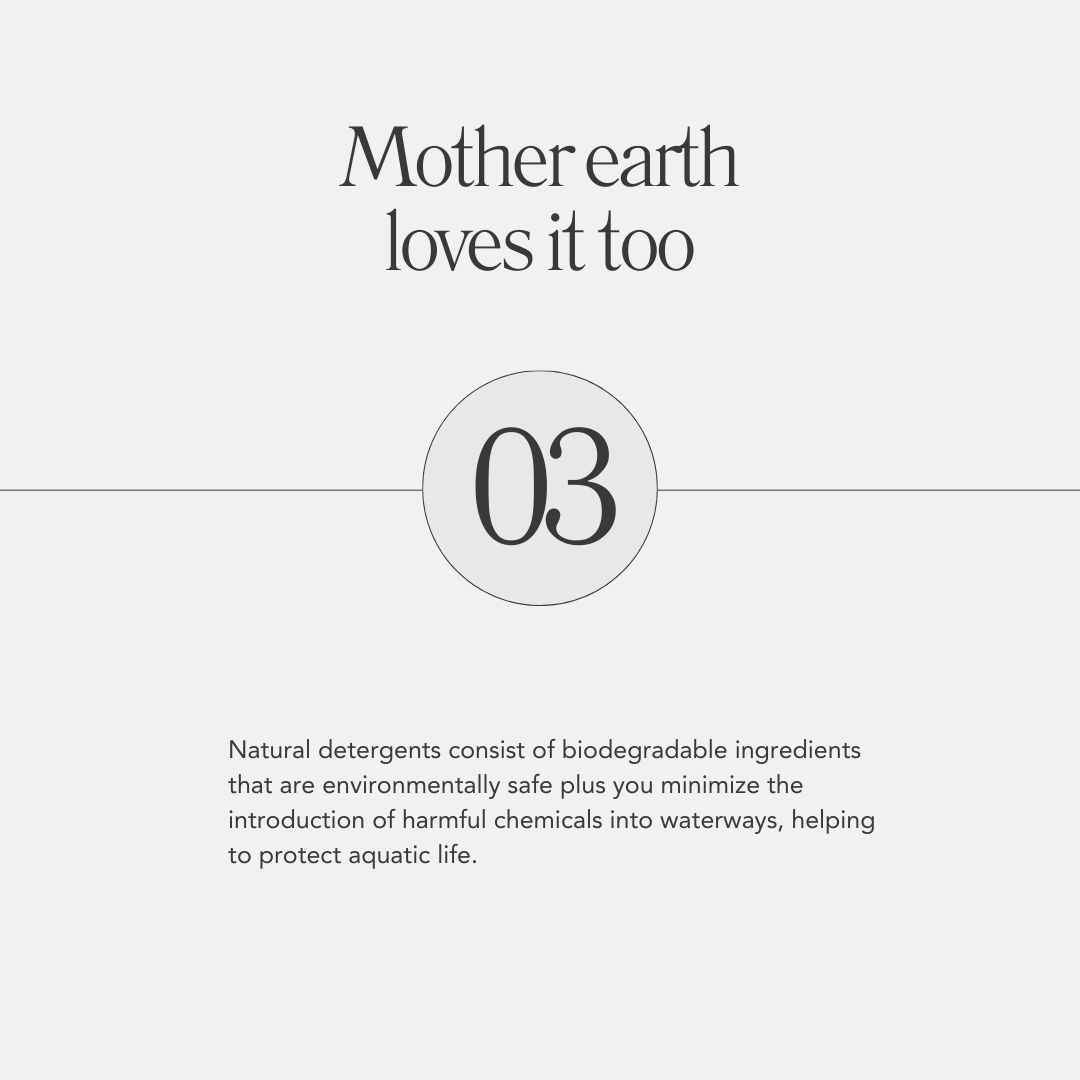 Your laundry detergent can make or break the quality of your bedding and clothing! 🌿

And let's not forget, Mother Nature gives her seal of approval! 🌎 

#EcoFriendlyLaundry #NaturalDetergent #naturalbedding #GOTS #Cotton #cottonsheets #bedding #detergent