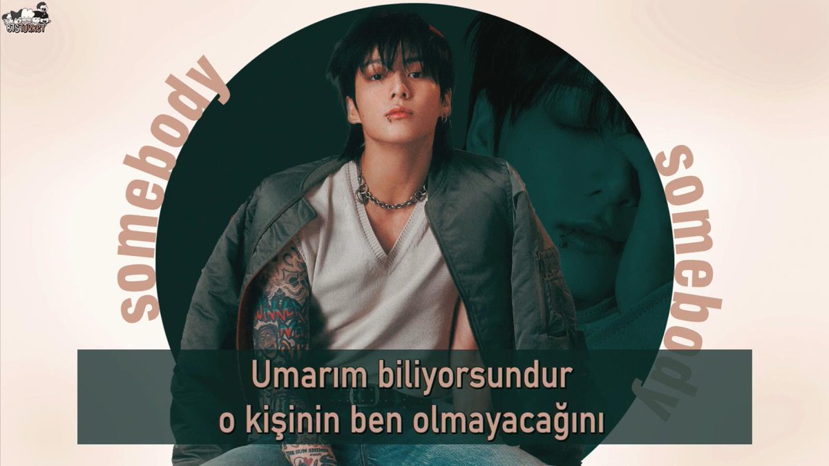 [ÇEVİRİ] Jungkook- Somebody Çeviri: fataeful Zamanlama&Video Düzenleme: Kıley Tasarım: Aconitum 👉youtu.be/TlZ8p-BIC-U?si… Sizler için Jungkook'un ilk solo albümü Golden'dan 'Somebody' şarkısını çevirdik. Keyifli dinlemeler 🧍‍♂️