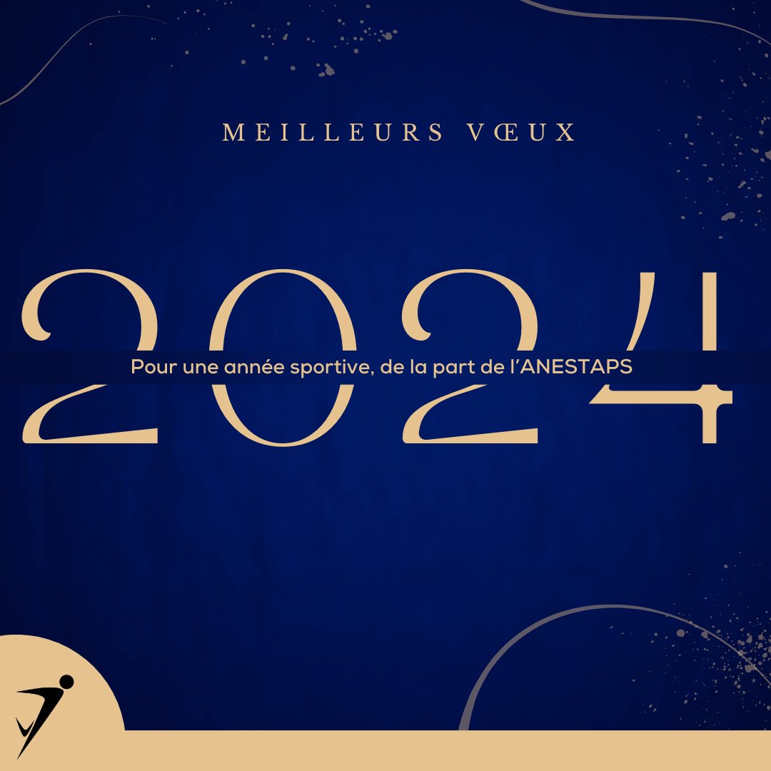 Le bureau de l’ANESTAPS vous souhaite une belle année 2024 sous le signe du sport et des APS 🌟

En cette nouvelle année, nous réaffirmons notre engagement pour l’émancipation des jeunes par et dans le sport 🏸