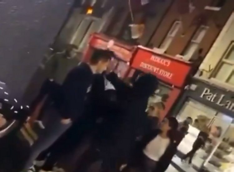 TheLiberal_ie's tweet photo. Media blackout: Irish youngsters punched and attacked with knives by migrants in Galway on New Year's Eve night and no media reported it

Follow and retweet
#IrelandIsFull #IrelandBelongsToTheIrish
Click Like Here:
https://t.co/3Fg0BUDyR6 https://t.co/e17R23XOB8