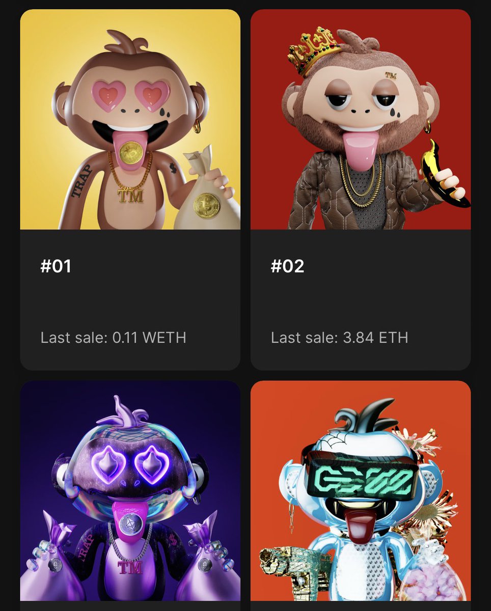 TrapMonkie's tweet image. #ETH &amp;gt; #Ordinals 👀