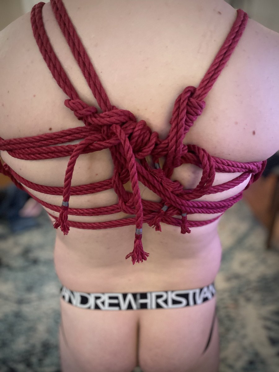 Daddy_R_77's tweet photo. Starting the year off right!!

#shibari #Maleshibari #boyshibari #bondage #boybondage #boundtoserve #boysinropes #meninropes #kink #bdsm #kinkart #kinkyart #gayart #queerart #gayphotography #queerphotography #portrait #openbondage #GayNYC #ropebondage #shibariart #shibaribondage https://t.co/9MgNcFlBAD