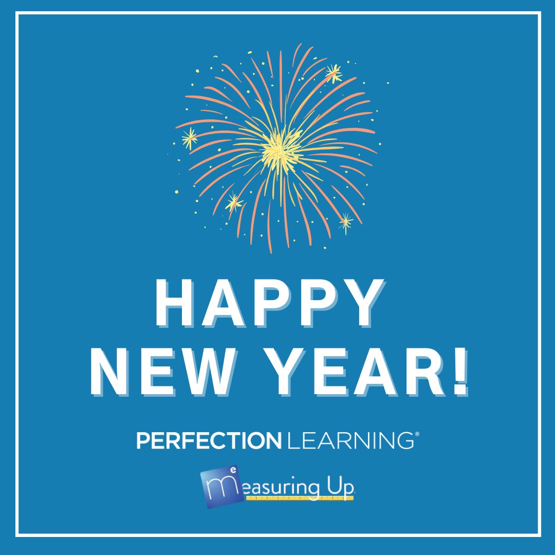 Happy 2024 from all of us at <a href="/perfectionlearn/">Perfection Learning</a> and Mastery Education! 🎆

#NewYearNewLearning #MeasuringUp #PerfectionLearning