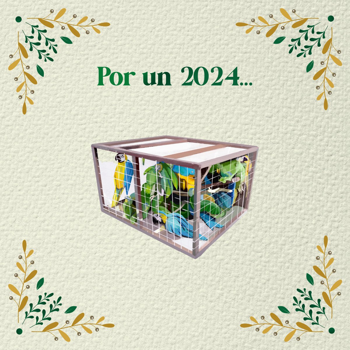 Por un 2024... en el que disminuya el tráfico de fauna silvestre