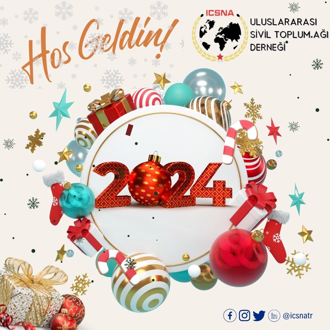 icsnatr's tweet photo. 1️⃣2023'ü geride bırakarak 2024'e adım attık. ICSNA olarak, 2023 yılında gerçekleştirdiğimiz birçok faaliyetin deneyimiyle 2024'e daha hazırız. Yeni dönemde, sivil toplumun güçlenmesine ve öğrenmeye odaklanacak birçok faaliyetle bir araya geleceğiz.⬇️#Yeniyıl #Yılbaşı #SivilToplum https://t.co/5EiVp6IZMF
