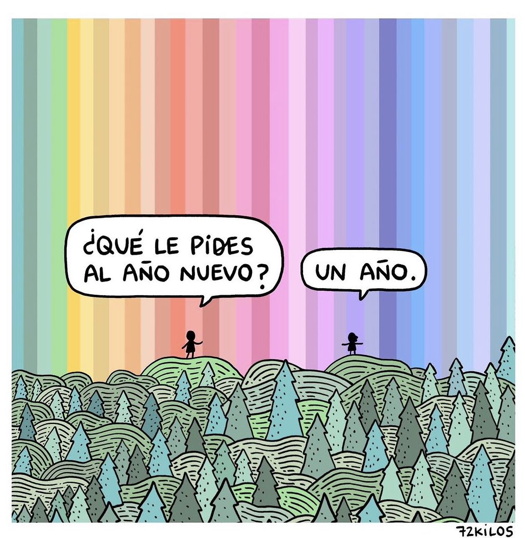 No pidamos imposibles al 2024. 
Tan solo es un número… nos va a conceder dias, horas, minutos y segundos…

Depende de nosotros lo que hagamos en ellos 🙌🚀🎁

#Feliz2024 
Great pic from 72kilos