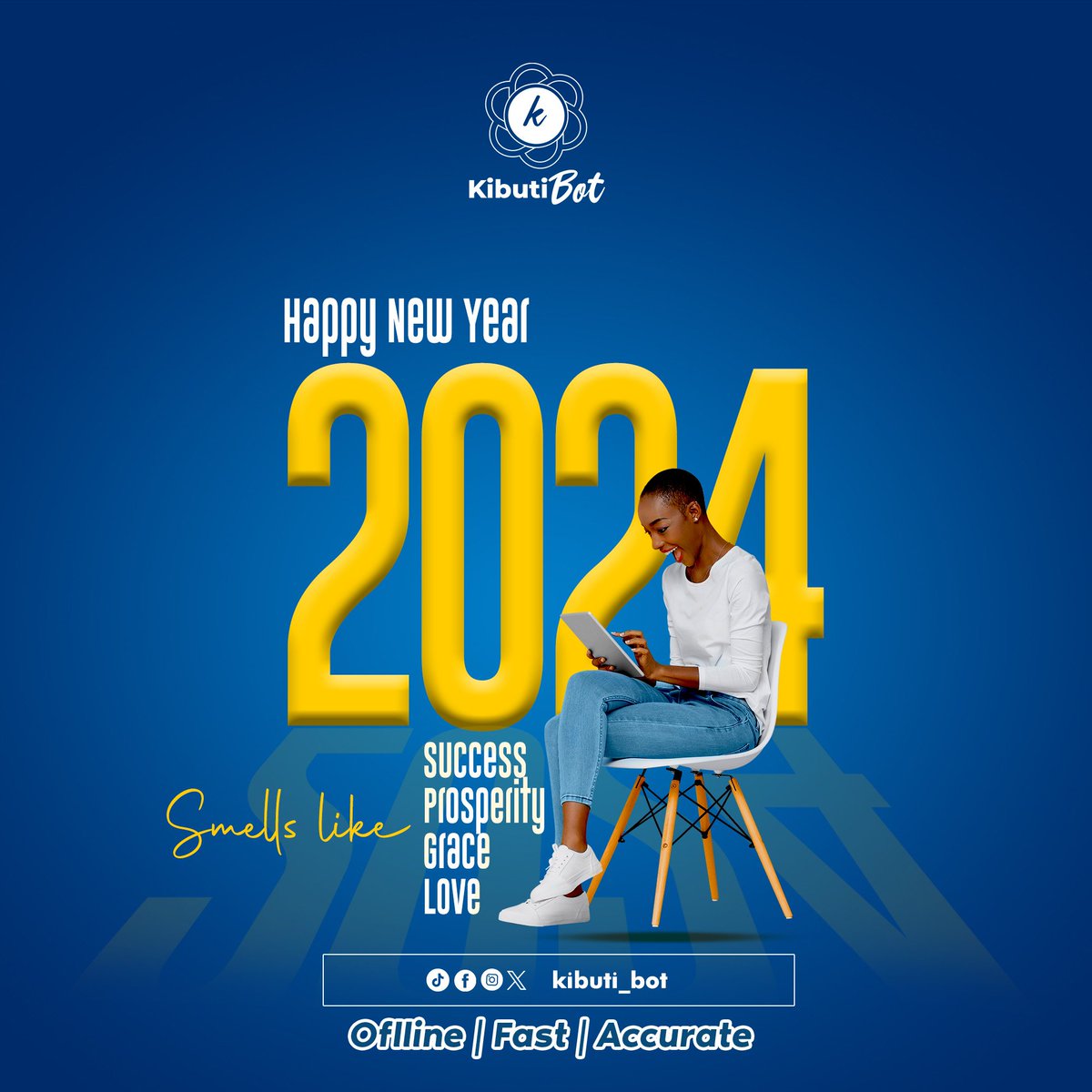 Hey, it's a new year right?
You might be so much excited buuut Hold on, breath and let's make it happen😁.
Happy New Year! Wishing you a  year filled with Success, Prosperity, Love and Grace.