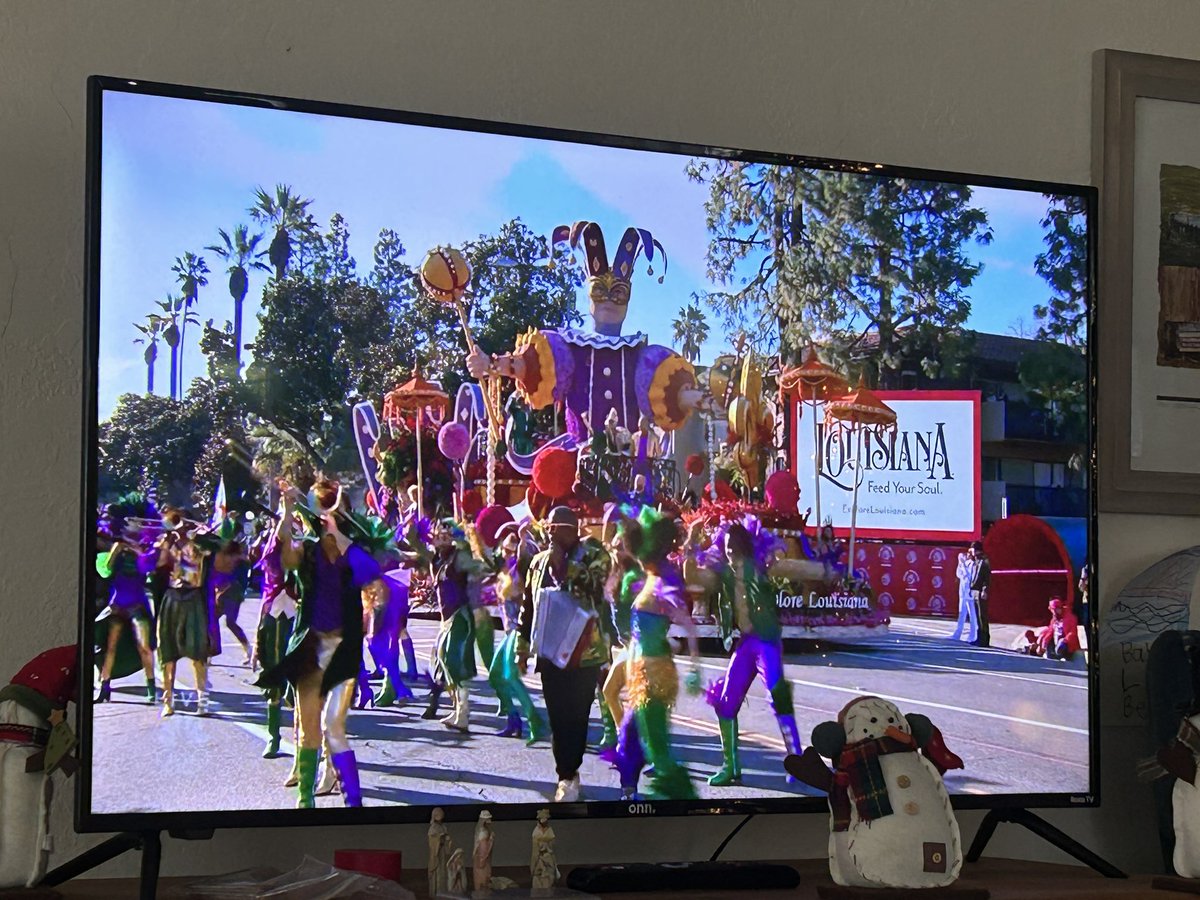 Best part of the @RoseParade. @LouisianaTravel 

#RoseBowl2024 #RoseBowl