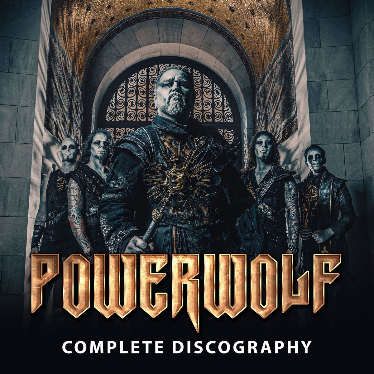 powerwolfband's tweet photo. Happy New Year everyone, let's start the new year with blasting some music! Head over to our Complete Discography Playlist on Spotify (or your own  physical collection), put it on shuffle and let us know what your first Powerwolf track is this year! - https://t.co/9ovjyMn4FY https://t.co/ITYn6Z9ijQ