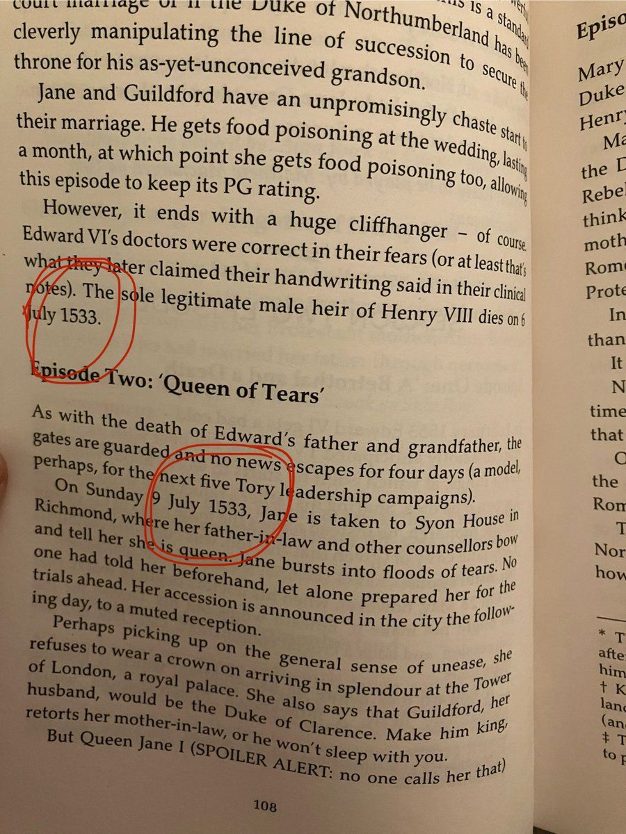 marmitefrog27's tweet photo. What could bring me back to this site but the need to point out the typo I found in my @TheRestHistory Christmas present! Absolute scenes as my brain scrambled to process the dates… still thoroughly enjoying it though! https://t.co/80NISRwPNN