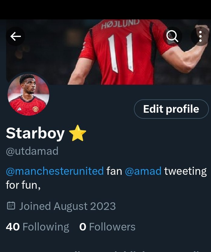 utdamad's tweet photo. @agarnacho17 Follow back pal I just need one follower https://t.co/Vth3yFRHKG