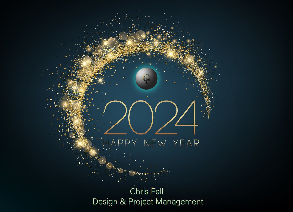 Wishing everyone a Happy New Year from Chris Fell Design &amp; Project Management. 

#happynewyear2024 #chrisfelldesign #chrisfellxyz #interiorarchitecture #designer #happynewyear