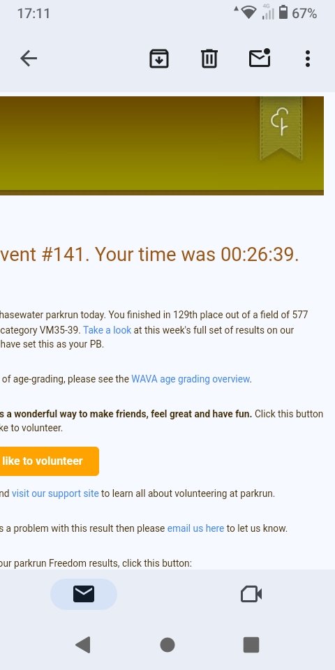 First 5k of the year