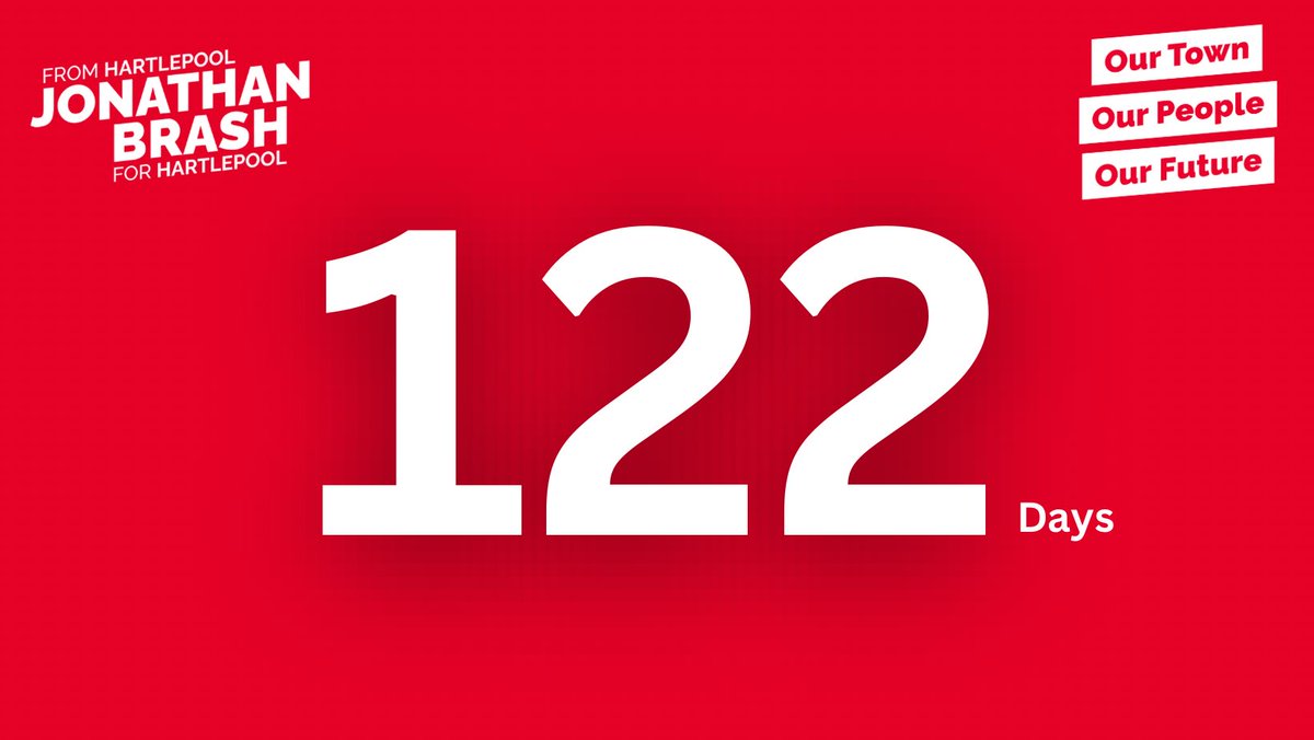 🗳️ELECTION INCOMING 🗳️ It looks likely that there will be a General Election in just 122 days time on May 2nd. If I’m lucky enough to become our town’s MP in 2024, I’ll fight for Hartlepool every single day. It will be Hartlepool first in everything I do. Bring it on. 💪