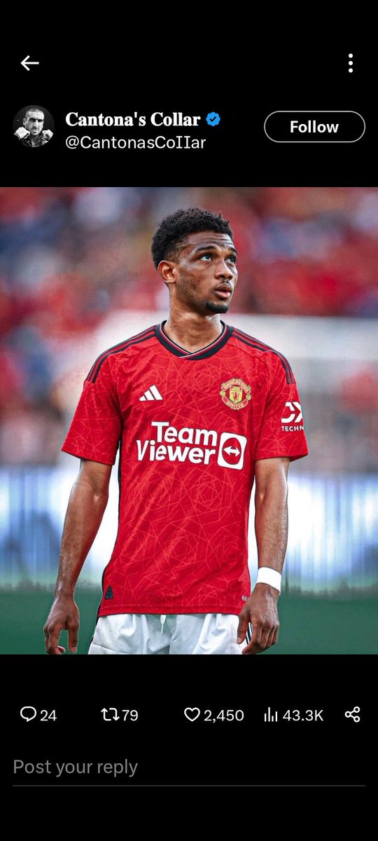 utdamad's tweet photo. Greenwood center forward,Amad on the left, Rashford on the right,we win the treble,I have a dream https://t.co/2lptGy4aSU