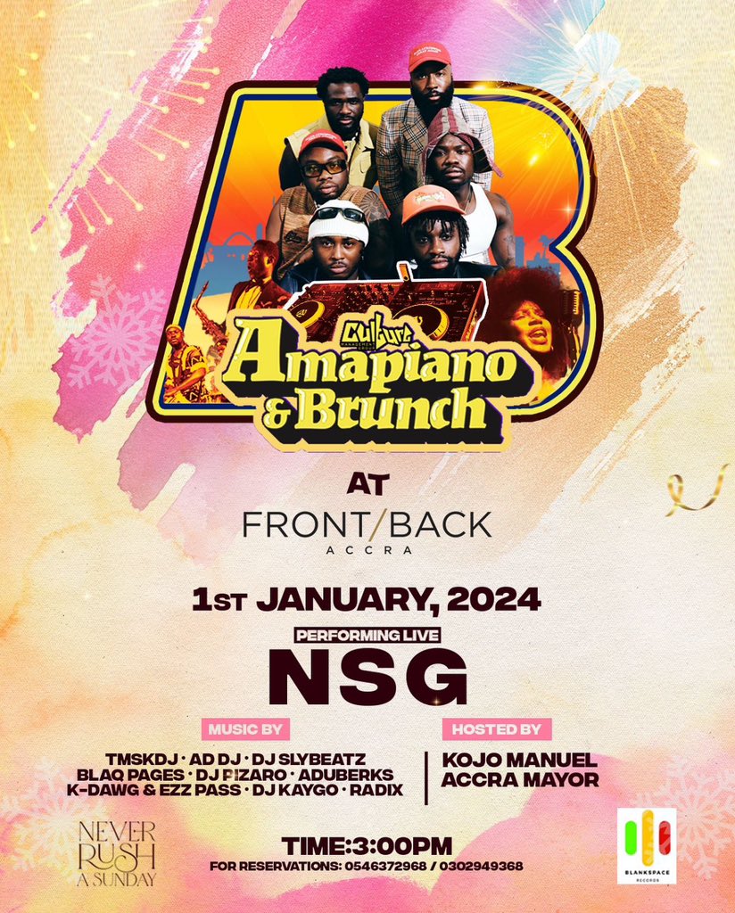 Tonight ! 1st January 2024 !! @FrontBackAccra