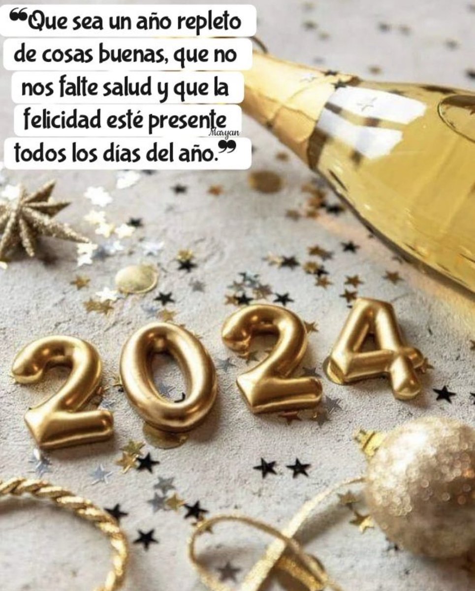Bendecido y agradecido 2024 🥂Bienvenido ,te espero con los brazos abiertos más atentan,más parchada pero poniendo toda la energía para salir y ser esa persona fuerte que siempre se levanta. Pq no se hacerlo de otra manera🙌 Feliz año amigos virtuales que acompañan #Namasté🦋🤍