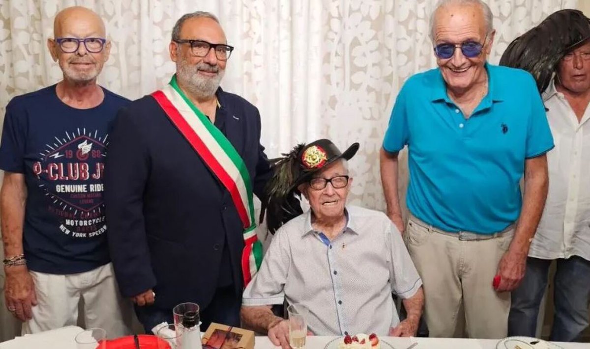 Στα 111 πέθανε ο γηραιότερος άνθρωπος της Ιταλίας – Έζησε 2 πανδημίες και 2 παγκόσμιους πολέμους dlvr.it/T0r0nj