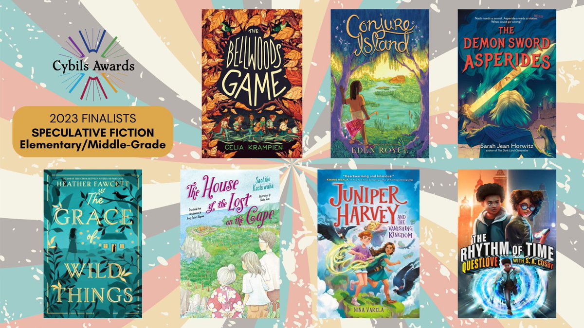 Introducing .... #CYBILS2023 Speculative Fiction Finalists: Elementary/Middle-Grade + Young Adult cybils.com/2024/01/cybils…