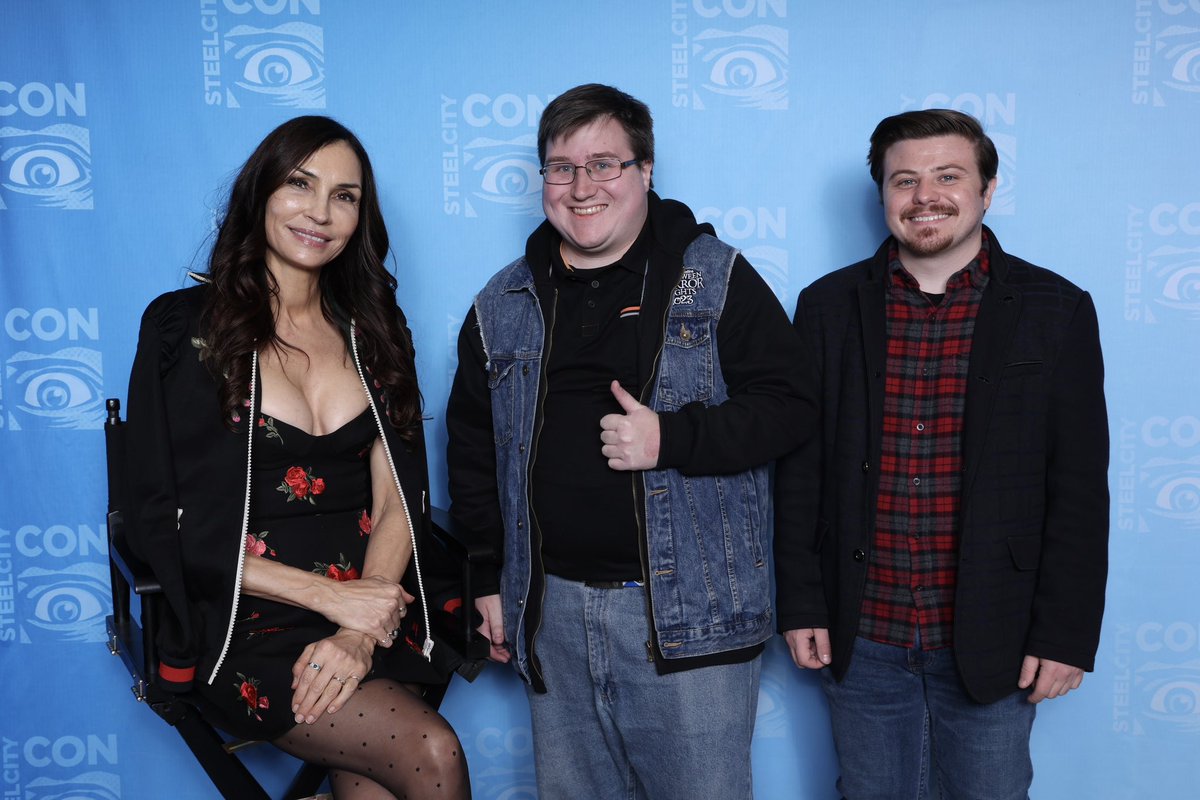 Happy to see #FamkeJanssen at #SteelCityCon! #JeanGrey #Xmen