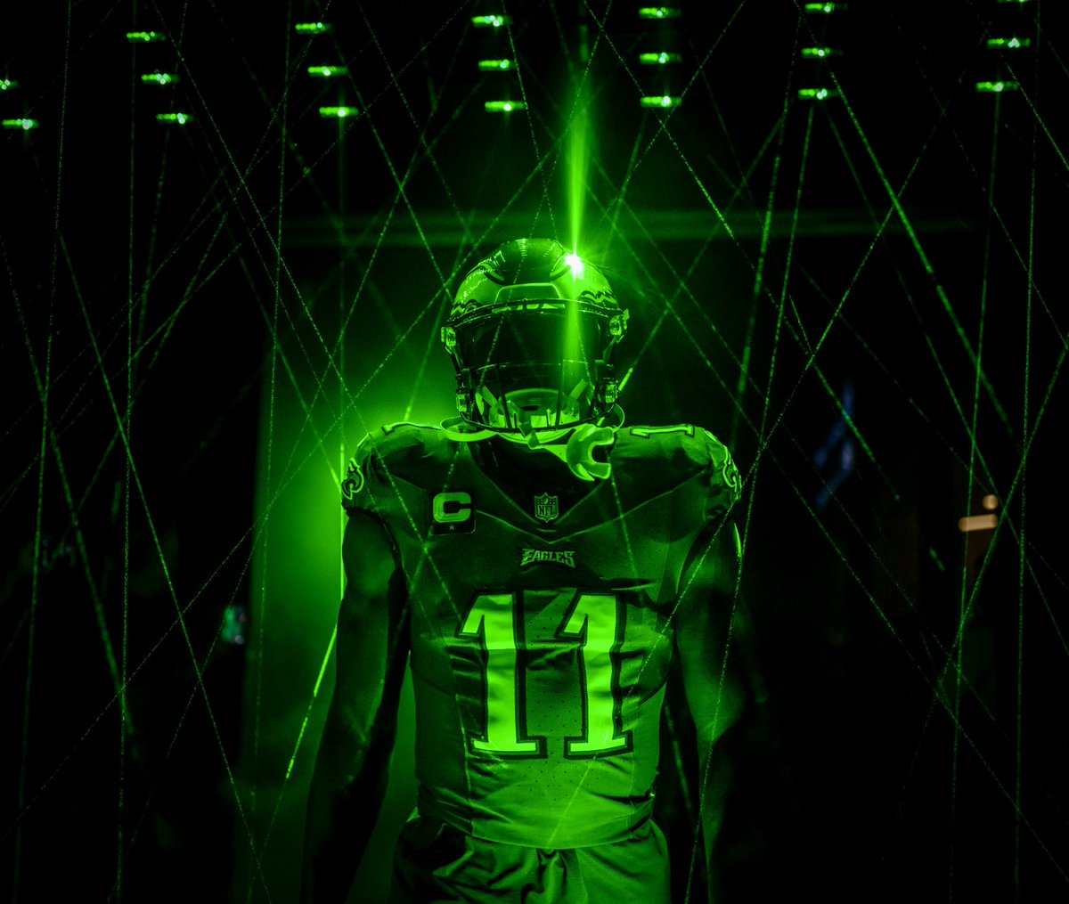 AJ Brown appreciation tweet. Philly loves you. 💚🦅