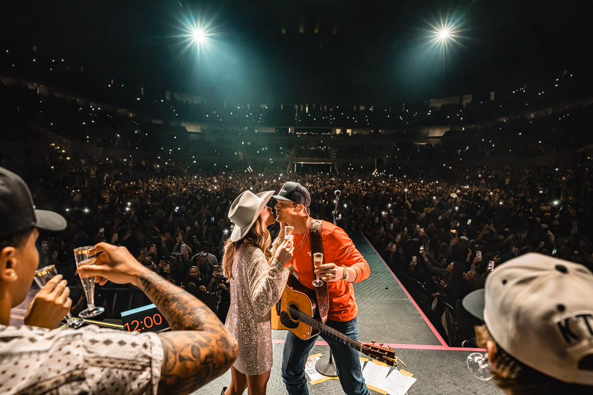 ParkerMcCollum's tweet photo. BEEN A HELL OF A YEAR!!!! As sincerely as I can say it, THANK YOU!!! To Fort Worth for last night and to each and every one of you that spent your hard earned money to come to a show in 2023. I hope I never let any of you down. I am living the greatest life I could ever imagine with the best people in my circle that God has ever made. 2024 boutta be a banger!!!!