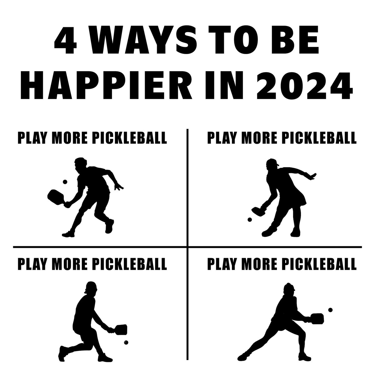 4 simple ways to be happy in 2024. HAPPY NEW YEAR! 🥳