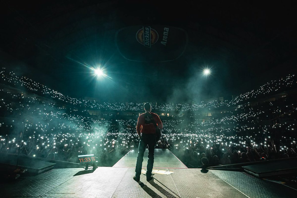 ParkerMcCollum's tweet photo. BEEN A HELL OF A YEAR!!!! As sincerely as I can say it, THANK YOU!!! To Fort Worth for last night and to each and every one of you that spent your hard earned money to come to a show in 2023. I hope I never let any of you down. I am living the greatest life I could ever imagine with the best people in my circle that God has ever made. 2024 boutta be a banger!!!!