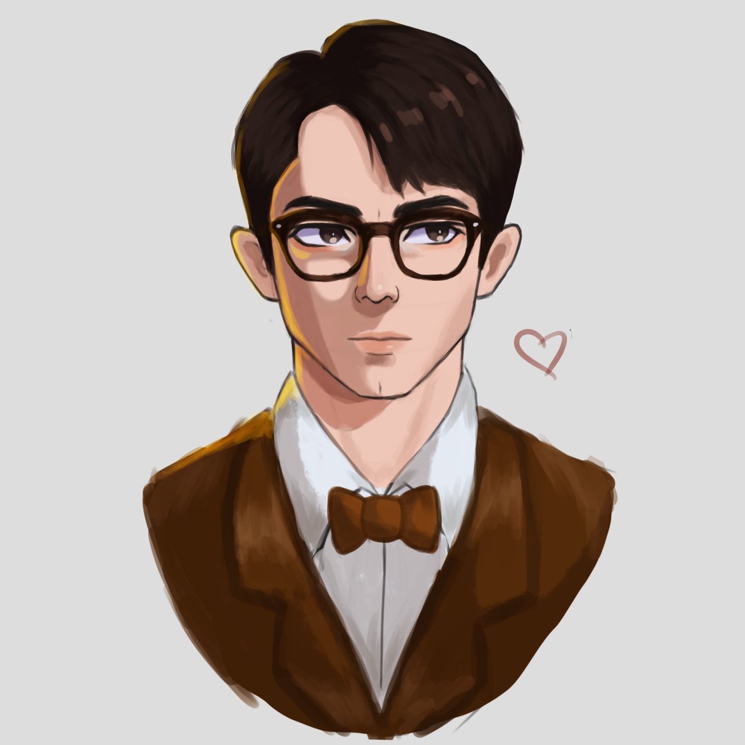 Euphrasi_E's tweet image. Tried drawing Tim from memory. 🤓

#FellowTravelers #Timlaughlin #Skippy #jonathanbailey #jbayleaf