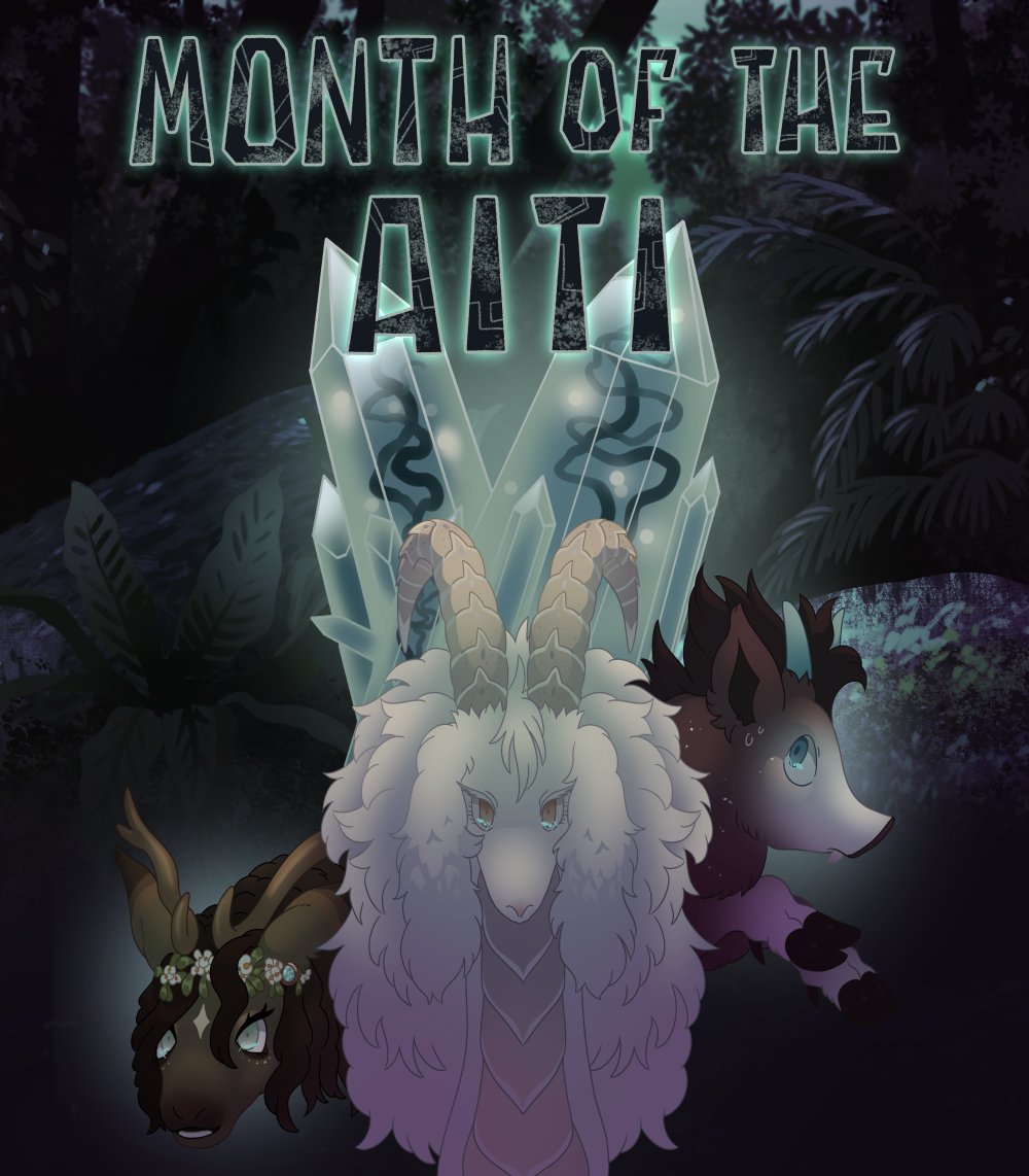 bepotelkh's tweet photo. Month of the Aiti returns with an exciting new beast trial that could unveil the origins of the corruption plaguing Silkkassa! Unlock new site features by working together to make the goal! https://t.co/fBuTRZF3bN