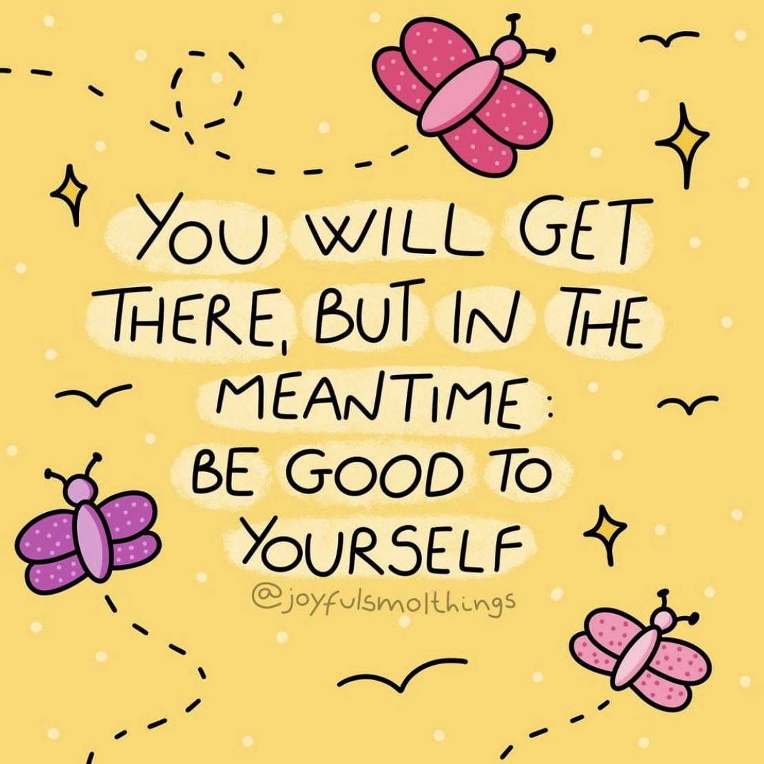 actionhappiness's tweet photo. You will get there. But in the meantime, be good to yourself too

Image: https://t.co/kVNtXh4AES https://t.co/J8PMCuOhPH