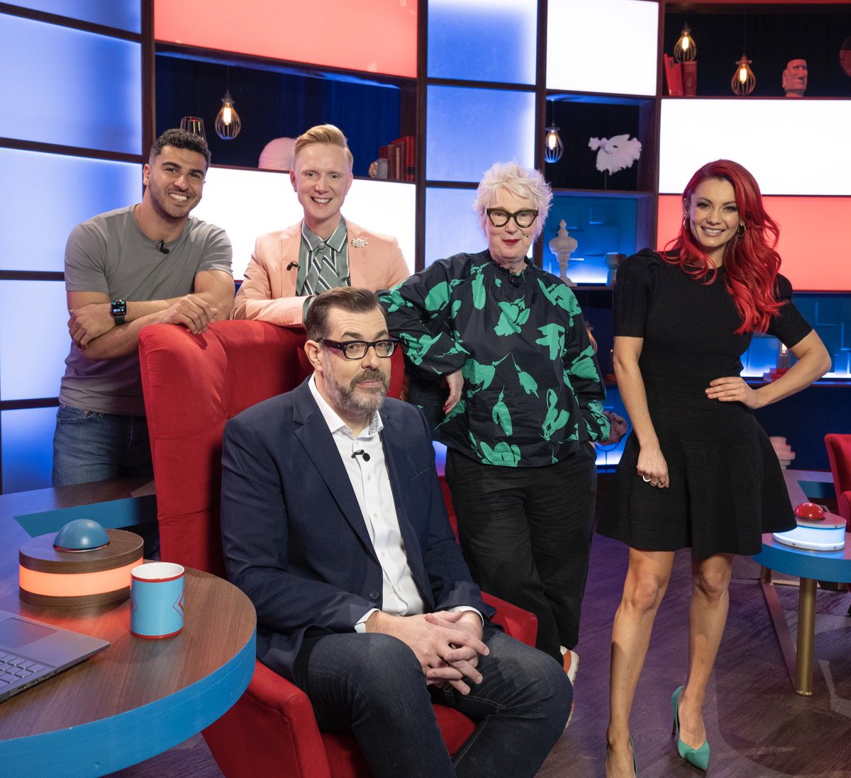 House of Games debut tonight with this lovely bunch at 6:30pm BBC2 🎲🧩🤞🏽