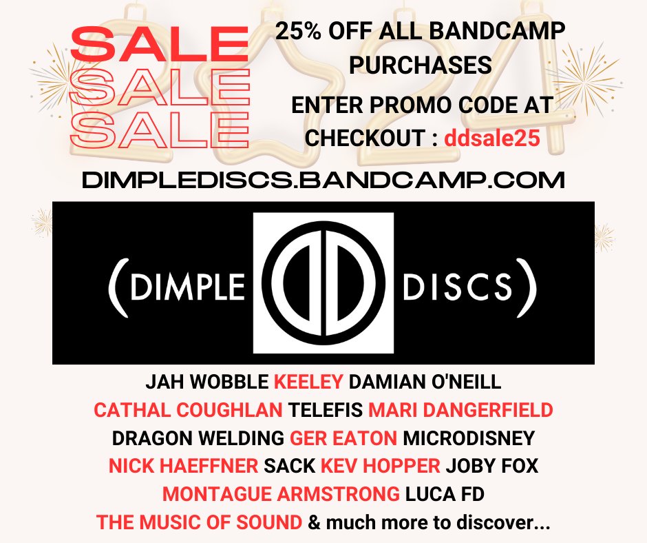 DimpleDiscs's tweet photo. Happy new year! Our entire Bandcamp catalogue on sale for the next week, that means 25% OFF any title, digital or physical. Just enter the code ddsale25 at check-out. https://t.co/a7tEyxzpNe
Pre-order the Telefís "Falun Gong Dancer" limited edition 12" (only 250 will be pressed) https://t.co/kYbhIJf9da