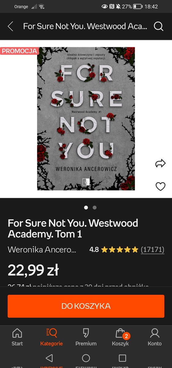 booksbymelciaa's tweet photo. KSIĄŻKARY MEGA PROMOCJE NA EMPIKU! #TwitteroweKsiazkary #books #empik https://t.co/rfDr1JZ8w0
