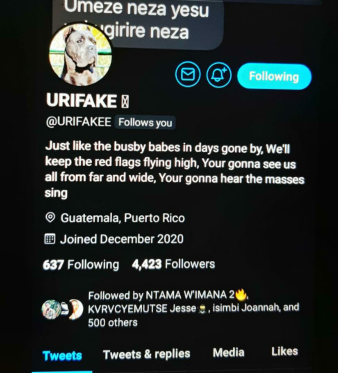 From Grass to Grace. From smallfish to Big fish. Twitter account of Sexologist URIFAKE at the beginning of 2023. 1st January. 🇷🇼📈