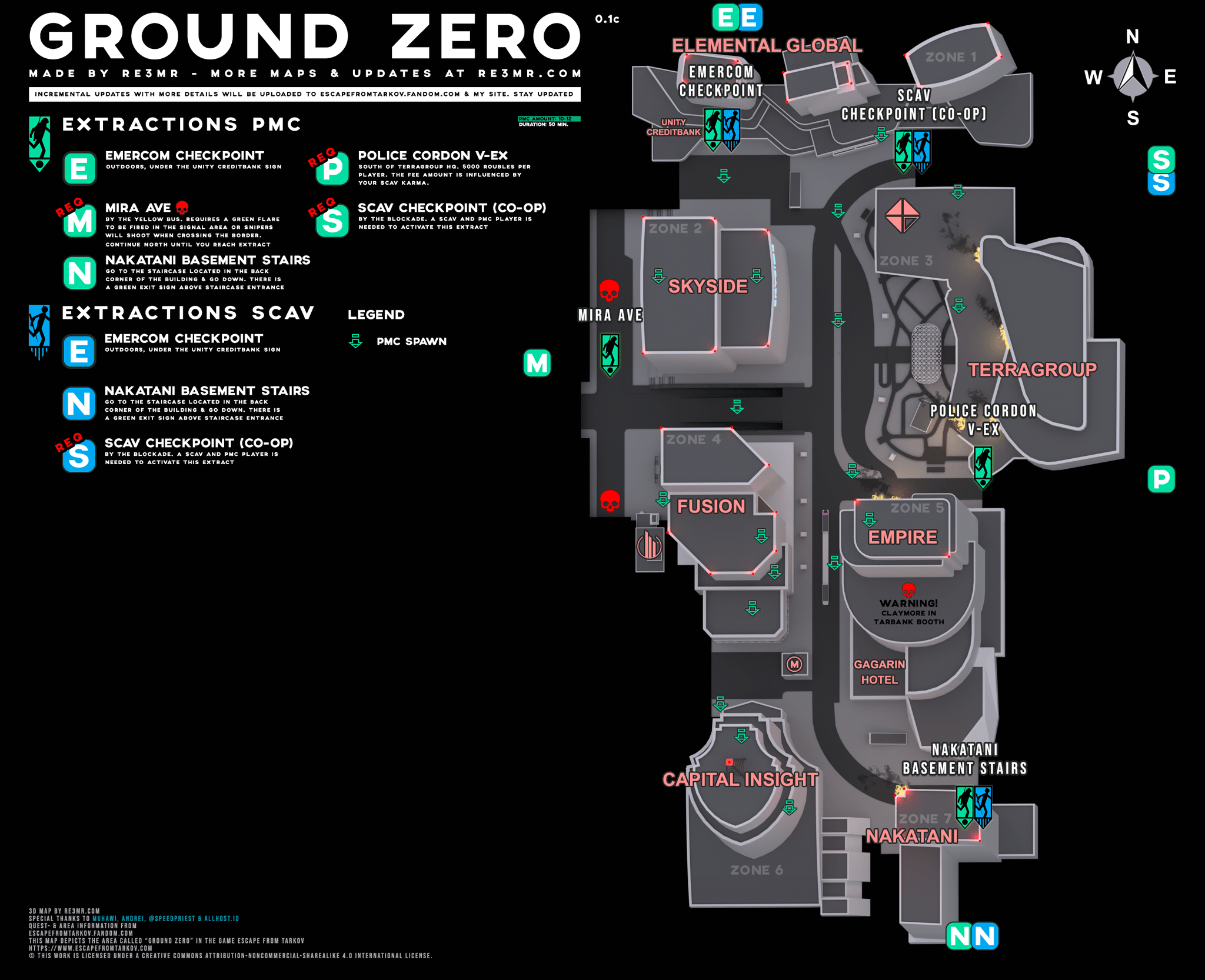 REƎMR on X: “Ground Zero 0.1c Small overlay fixes. Added PMC 