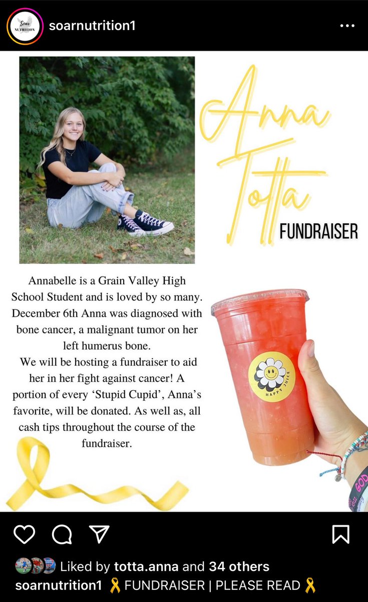 Go Support #14 at Soar Nutrition!