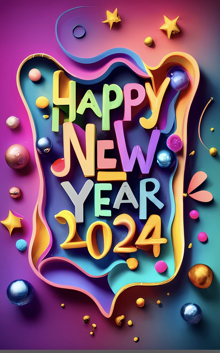 May your 2024 be a healthy, happy and joyful year, with hearts full of music, love and peace.