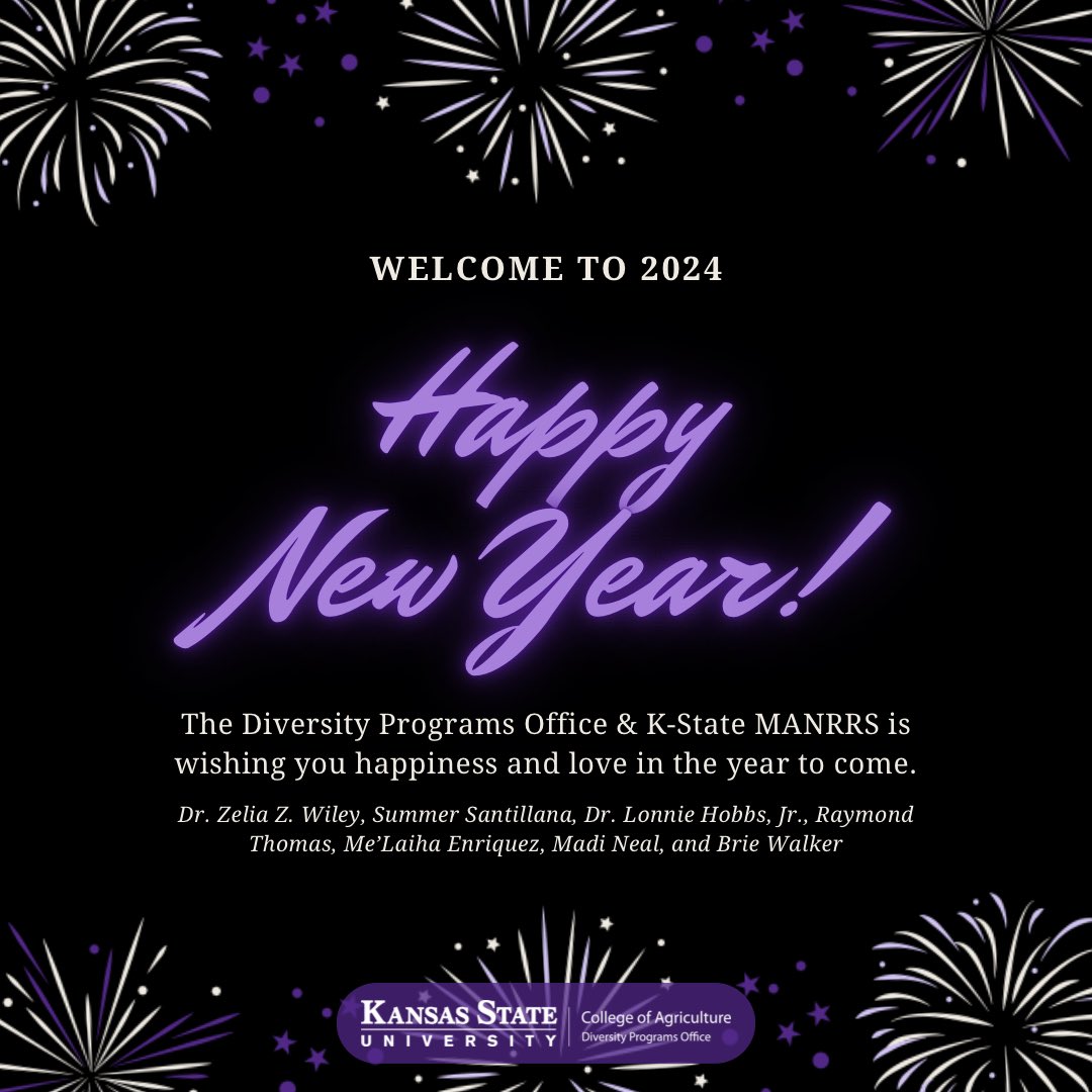 Happy New Year’s! 
#DiversityProgramsOffice #MonthlyObservances