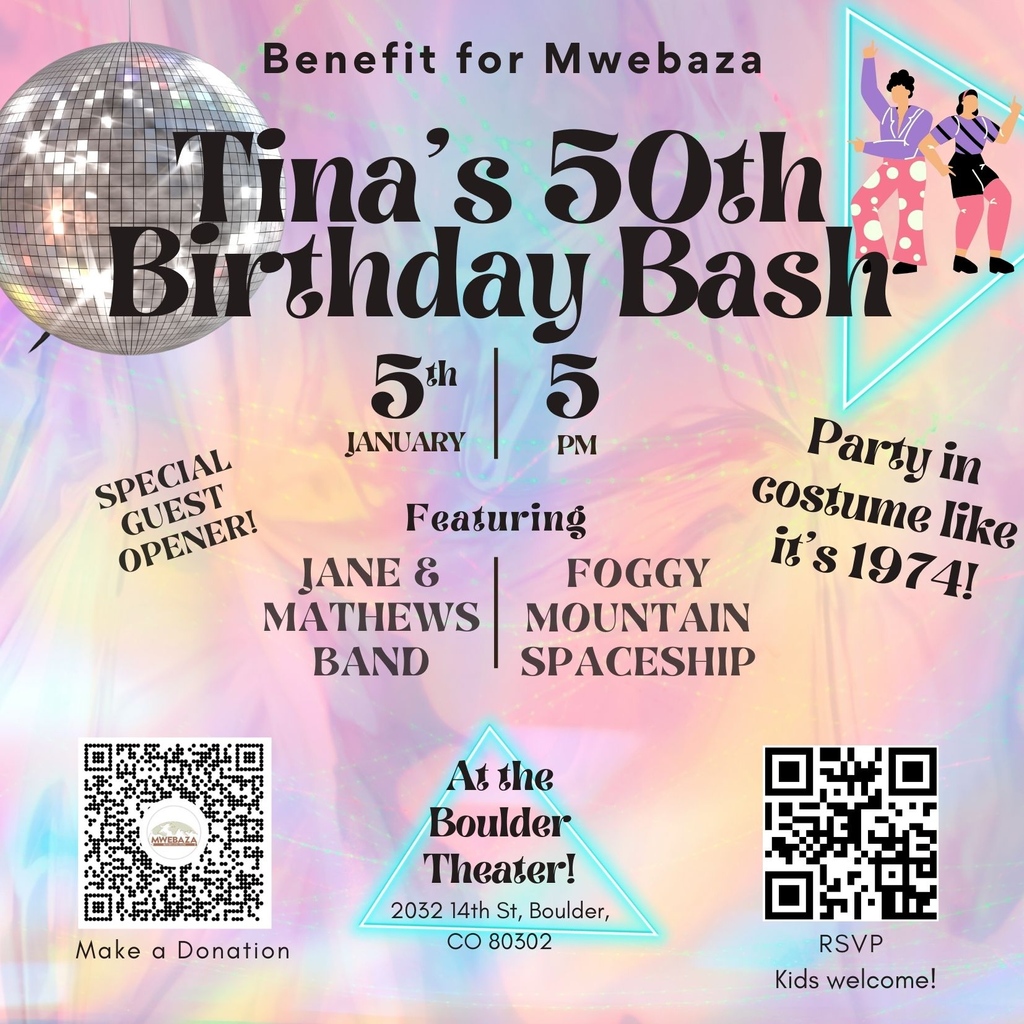 Mwebaza Foundation (@mwebazafdn) on Twitter photo KEEP THE PARTY GOING! Some friends of Mwebaza are throwing the most epic of birthday bashes as a benefit (and concert/disco extravaganza)!
RSVP, here: facebook.com/events/7464394… and Venmo <a href="/mwebaza/">mwebaza monica</a>-foundation if you'd like to make a donation of any amount (not required)! KEEP THE PARTY GOING! Some friends of Mwebaza are throwing the most epic of birthday bashes as a benefit (and concert/disco extravaganza)!
RSVP, here: facebook.com/events/7464394… and Venmo <a href="/mwebaza/">mwebaza monica</a>-foundation if you'd like to make a donation of any amount (not required)!