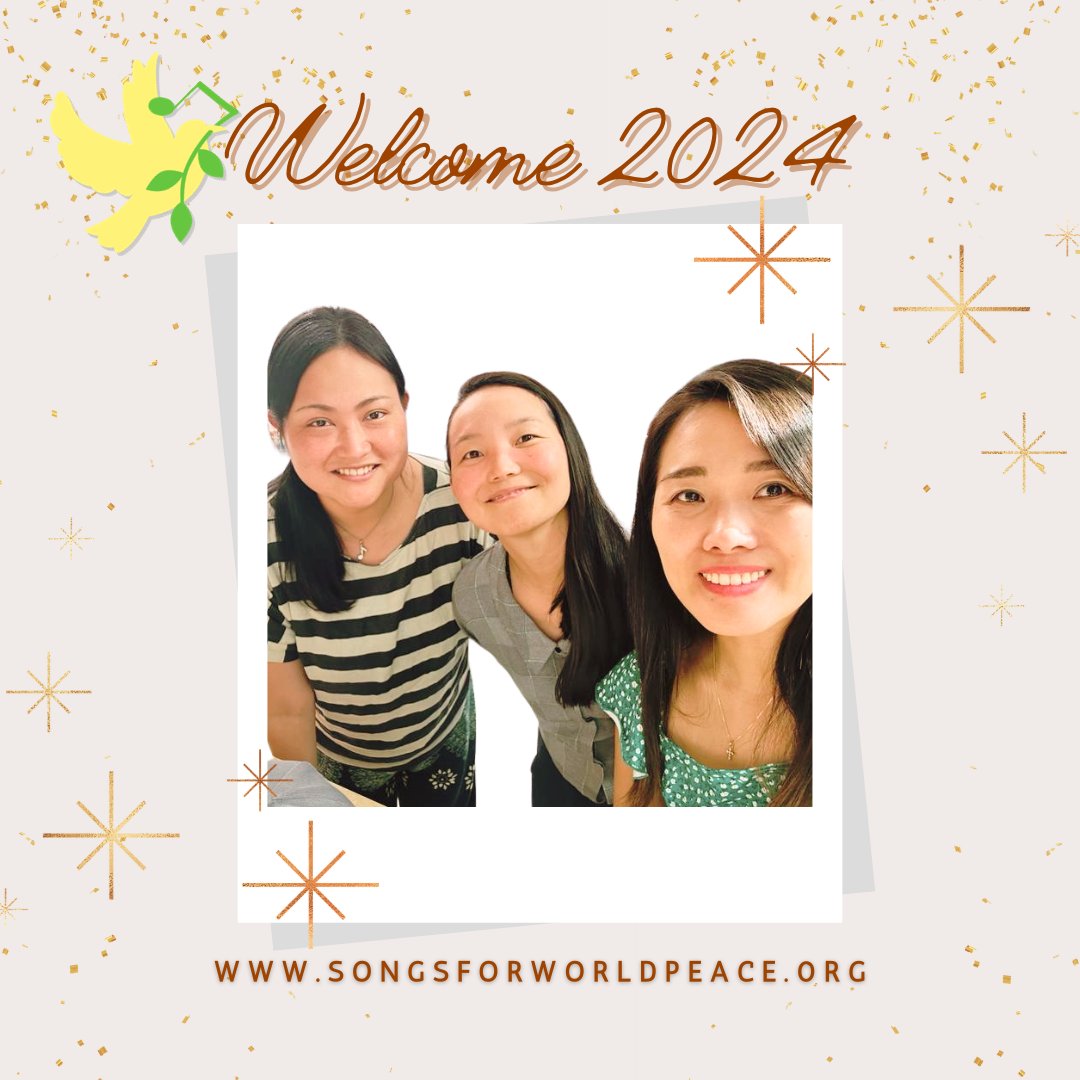 songsworldpeace's tweet photo. Welcoming 2024 with hope, love, and a call for peace๐๏ธ
May the year 2024 bring healing, resilience, and positive change to all corners of the globe๐
#NewYear2024 #PeaceOnEarth #HopeForTheFuture #songs4peace #music4peace https://t.co/ZScBxh706e