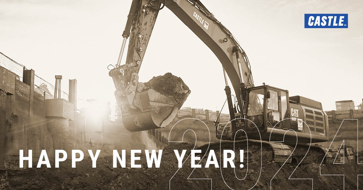 Our future looks bright! Here's to ringing in 2024 together, with wisdom from the past and optimism for the future. Thank you for your continued partnership, and best wishes for a happy and healthy #NewYear! #DigCastle