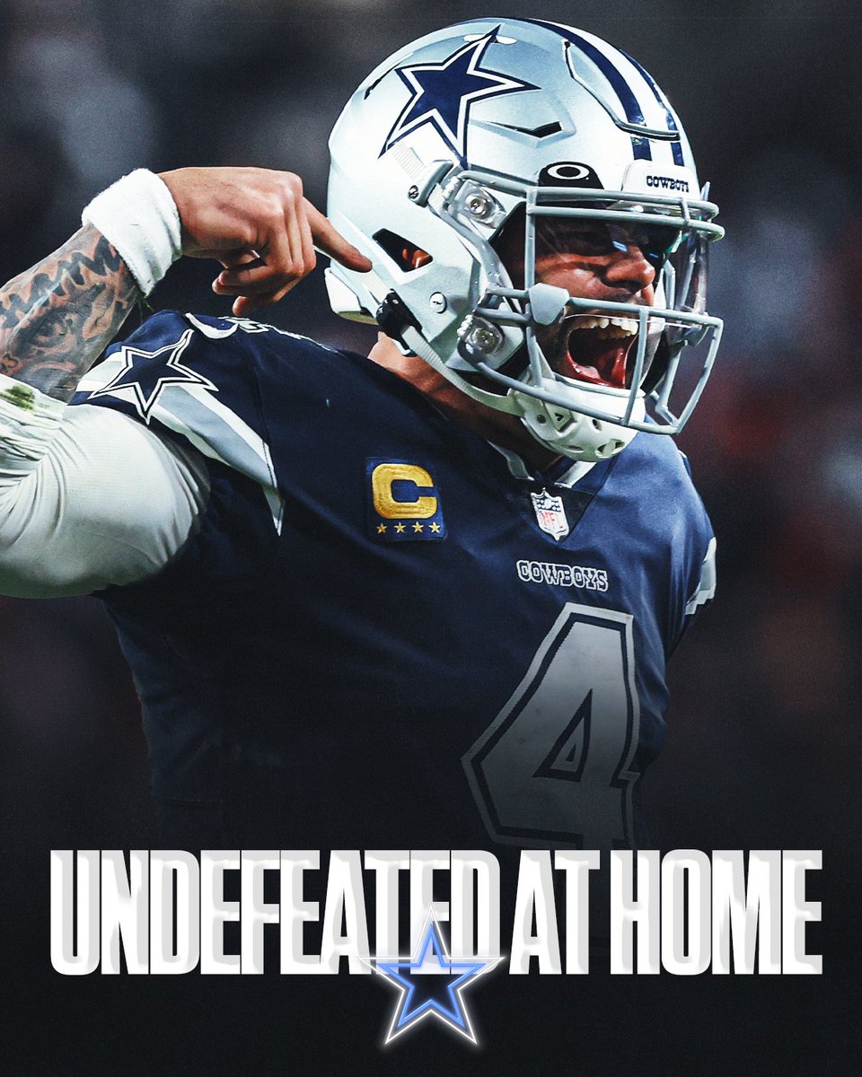SNFonNBC's tweet photo. The #DallasCowboys never lost at home during the regular season. 😳 https://t.co/adI5Cr5RAo