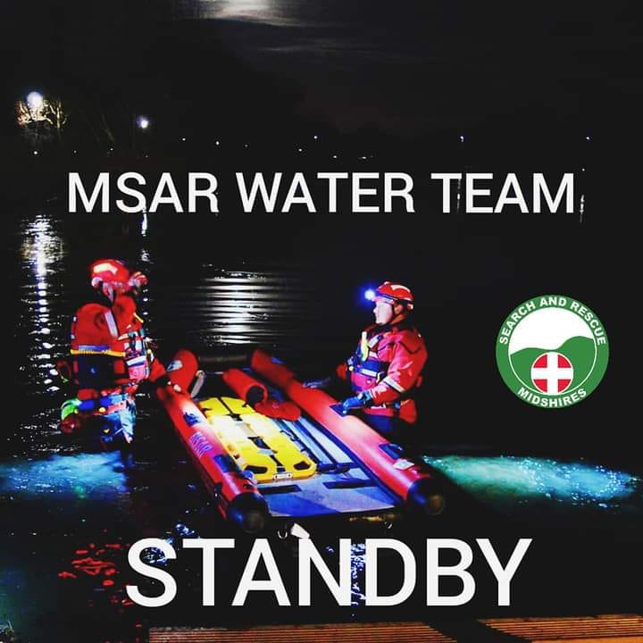 With weather conditions deteriorating  and more rain inbound, our Water Teams have been requested to #standby to assist <a href="/Northants_SAR/">Northants SAR</a>. #alwaysavailable #oneteamSAR #24/7/366.