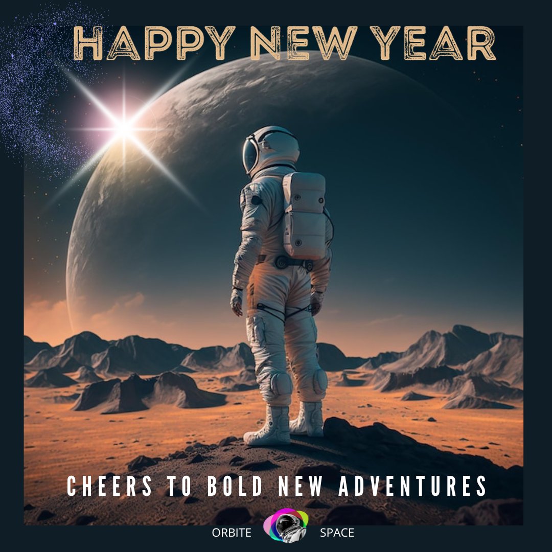 🤩🍾👩‍🚀 From our Orbite space family to yours, cheers to 2024! May your year be filled with prosperous new adventures! 

#happynewyear #2024 #theplacetostayandtrainforspace #dreambig #astronauttraining