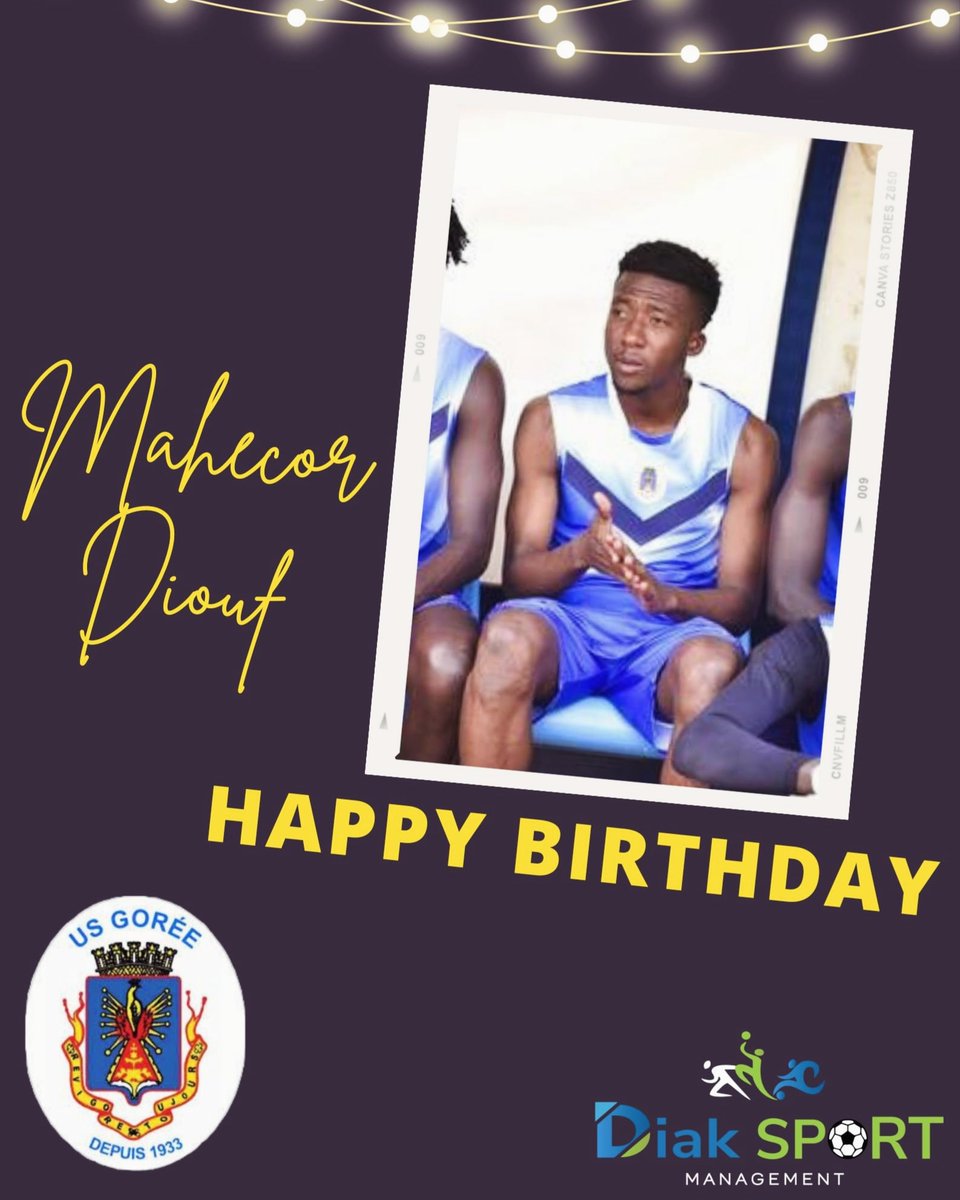 papi_sow2's tweet photo. Happy BirthDay to my player 🎂🎉
#diaksport_management #usgoree #senegal #mahecordiouf #management https://t.co/VkDcid4K13