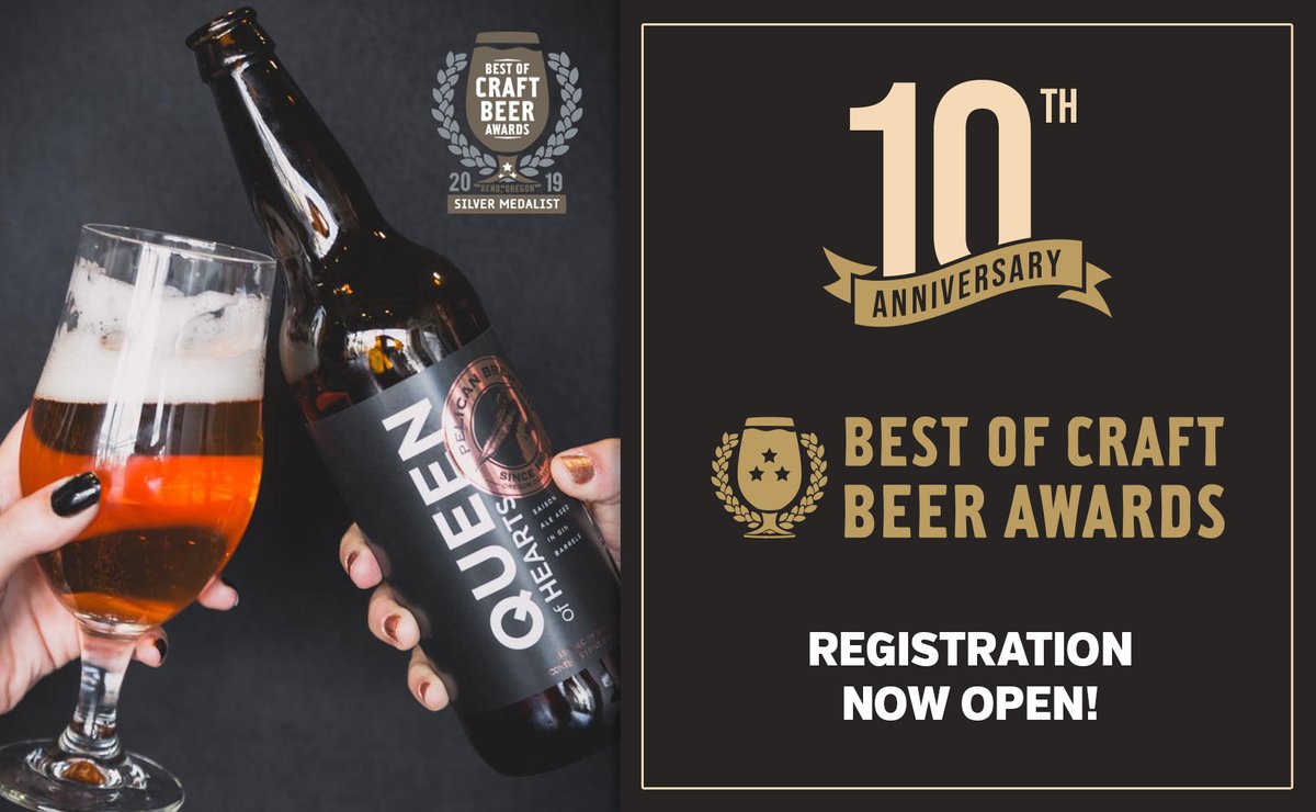 BestOfAwards's tweet photo. 2024 is going to be an amazing year! Cheers to everyone who joined us over the past 10 years. We'd love to see you all return this spring.
π»Registration Now Open --> https://t.co/hLSjzFnDdv
#beer #brewing #craftbeer #BoCBA #BestOfCraftBeerAwards https://t.co/wJieUg9TOH