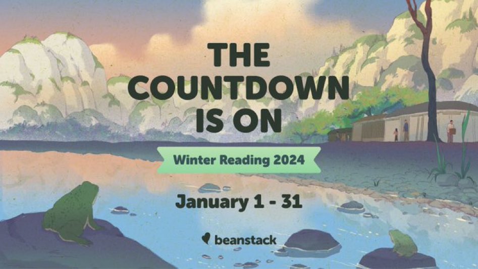 Mueller will start the winter reading challenge when we return on Wednesday.