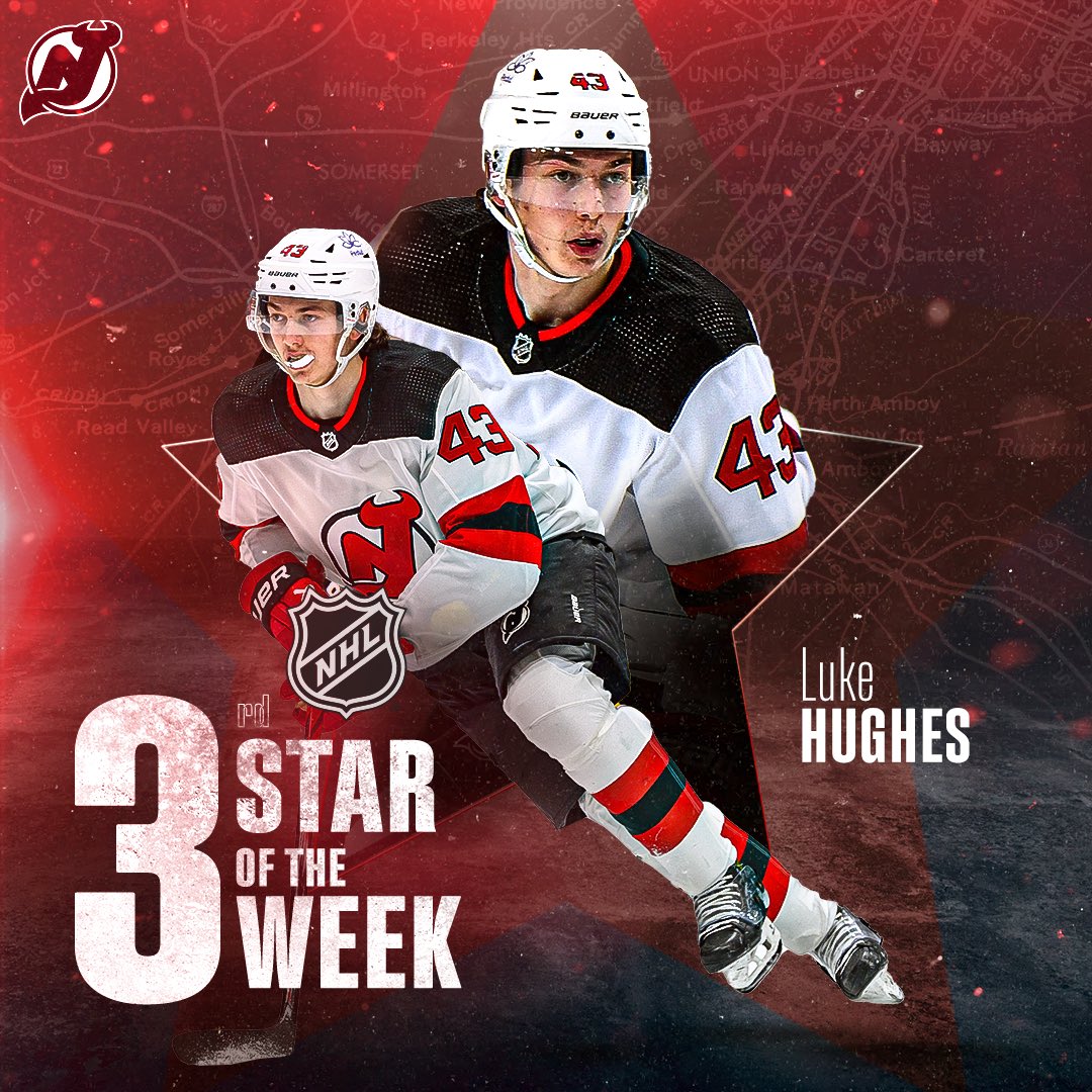 NJDevils's tweet photo. New Year, same Hughes.

A stud. https://t.co/KDeSNOudUd