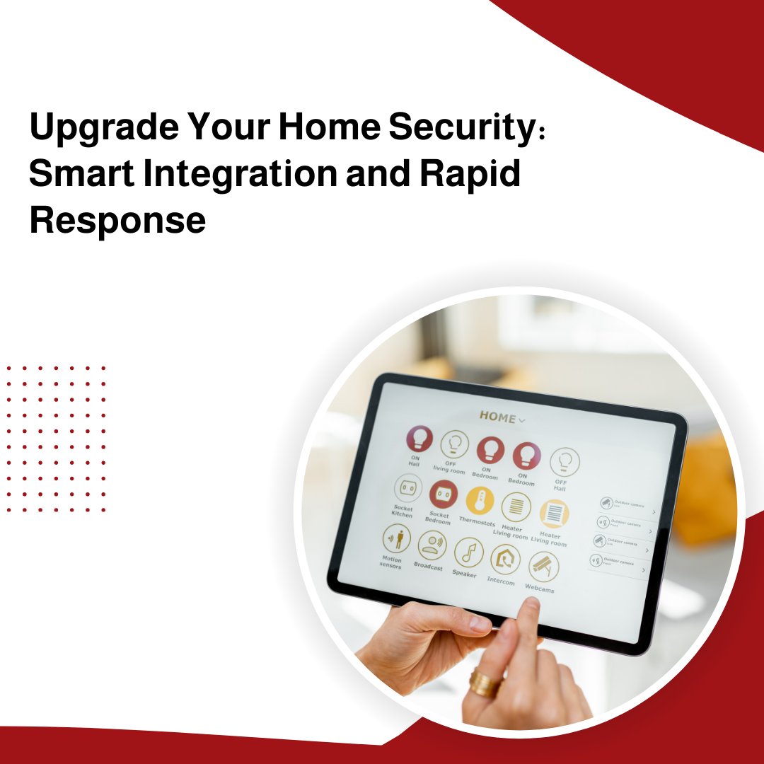 Integration with Smart Home Technology
Modern security systems seamlessly integrate with smart home technology. 

#SmartHomeSecurity #IntegratedSafety #ConnectedLiving #EmergencyResponse #SwiftAction #PeaceofMind